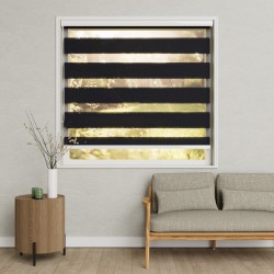 Duo rolgordijnstof Standaard 7-8 cm tot 300 breed van HEWO Raamdecoratie BV 